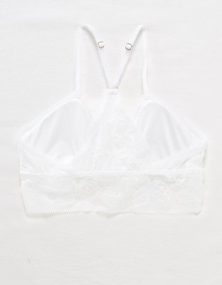 Aerie Paradise Lace Padded Racerback Bralette