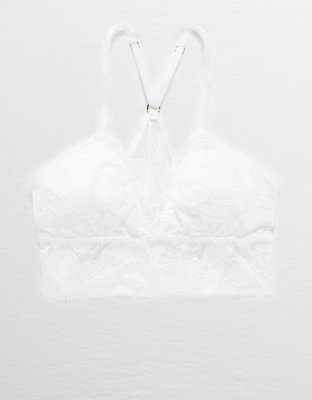 Aerie Paradise Lace Padded Racerback Bralette