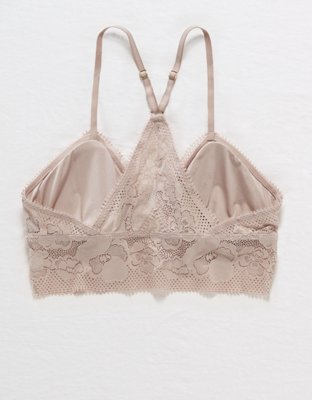 Aerie Paradise Lace Padded Racerback Bralette