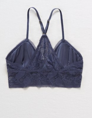Aerie Paradise Lace Padded Racerback Bralette