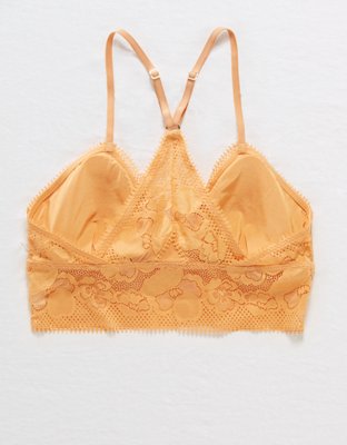 Aerie Paradise Lace Padded Racerback Bralette
