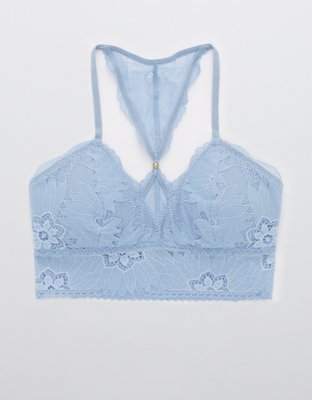 Aerie Hibiscus Lace Padded Racerback Bralette