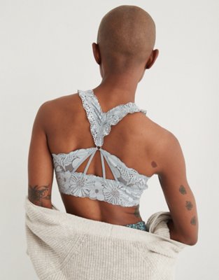 Aerie Garden Party Lace Padded Racerback Bralette