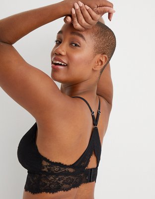 Aerie Nostalgic Lace Padded Racerback Bralette