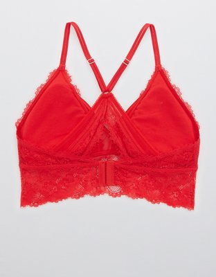 Aerie Nostalgic Lace Padded Racerback Bralette