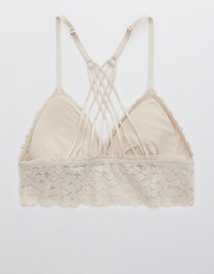 val lace cropped bralette