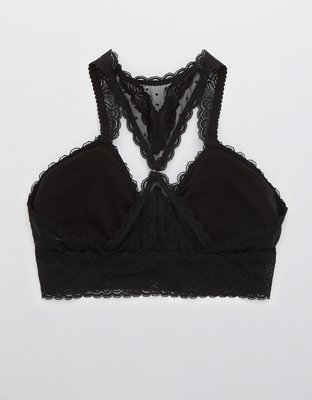 Aerie Festive Lace Padded Racerback Bralette