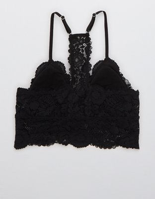 Aerie Bluegrass Lace Padded Racerback Bralette