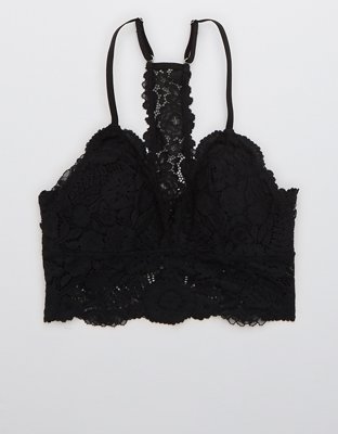 Aerie Bluegrass Lace Padded Racerback Bralette