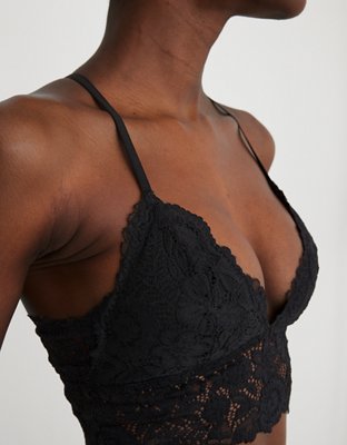 Aerie Bluegrass Lace Padded Racerback Bralette