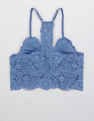 Aerie Bluegrass Lace Padded Racerback Bralette