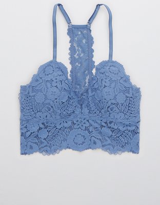 Aerie Bluegrass Lace Padded Racerback Bralette