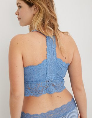 Aerie Bluegrass Lace Padded Racerback Bralette