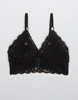 Aerie New Blooms Lace Padded Triangle Bralette