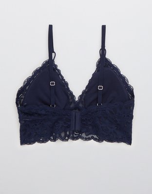 Aerie New Blooms Lace Padded Triangle Bralette