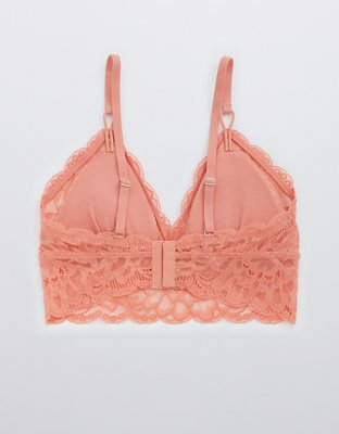 Aerie New Blooms Lace Padded Triangle Bralette