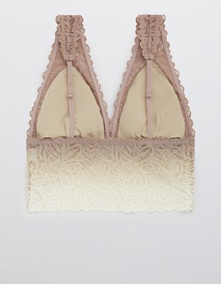 Aerie Ombre Firework Lace Padded Plunge Bralette
