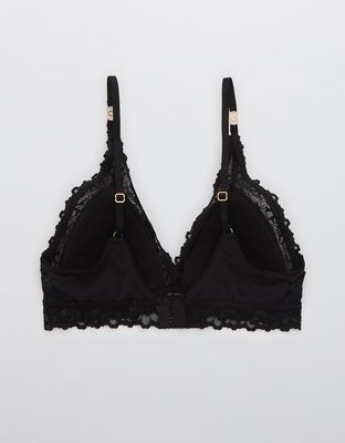 Aerie Free-To-Be Lace Padded Plunge Bralette