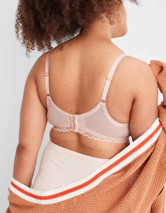 Aerie Free-To-Be Lace Padded Plunge Bralette