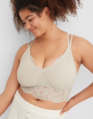 Aerie women's extra large lace halter bralette bra Size XL - $12 - From  Megan
