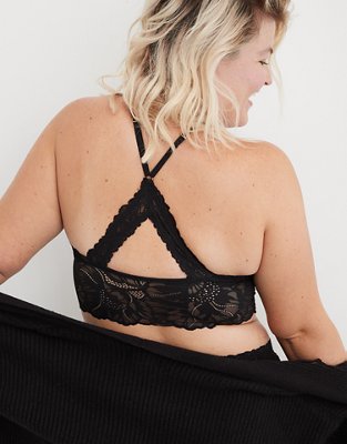 Aerie Holiday Best Lace Padded Racerback Bralette