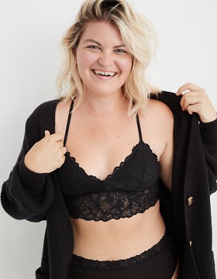 Stylish Black Tanya Bralette - L/XL