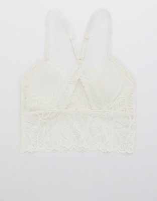 Aerie Holiday Best Lace Padded Racerback Bralette