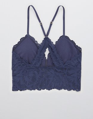 Aerie Holiday Best Lace Padded Racerback Bralette