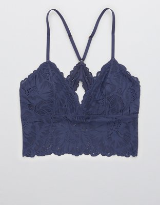 Aerie Holiday Best Lace Padded Racerback Bralette