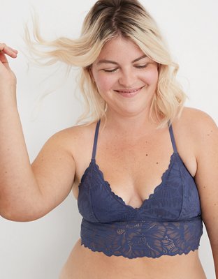 Aerie Holiday Best Lace Padded Racerback Bralette