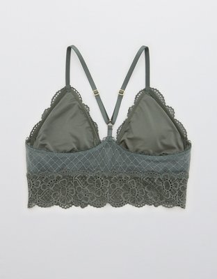 Aerie Slumber Party Lace Padded Racerback Bralette
