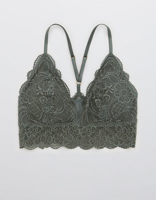 Aerie Slumber Party Lace Padded Racerback Bralette