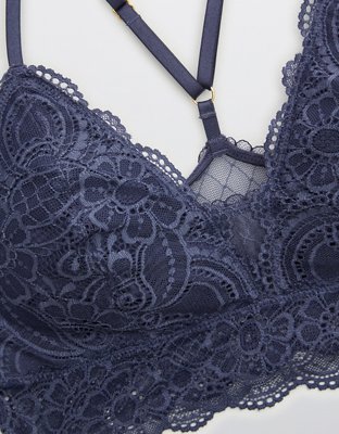 Aerie Slumber Party Lace Padded Racerback Bralette