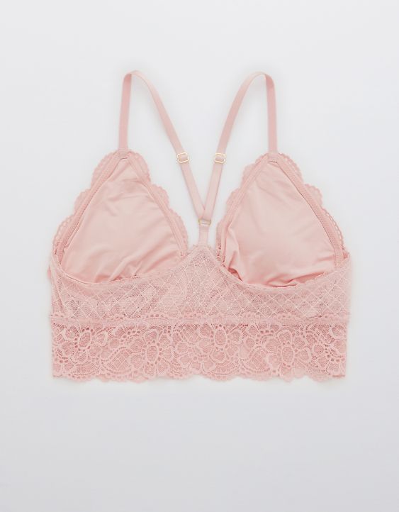 Aerie Slumber Party Lace Padded Racerback Bralette