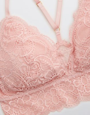 Aerie Slumber Party Lace Padded Racerback Bralette