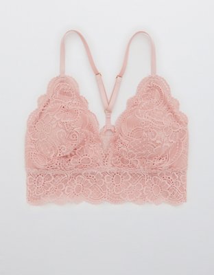 Aerie Slumber Party Lace Padded Racerback Bralette