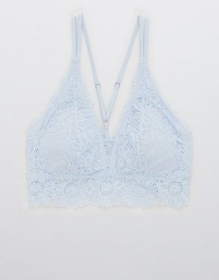 Aerie ANYTIME® Sunflower Lace Padded Plunge Bralette