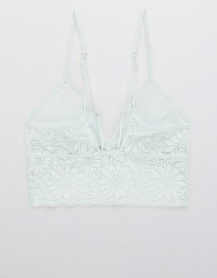 Aerie Lace Padded Longline Bralette