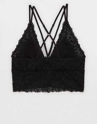 Aerie Candy Lace Padded Bralette