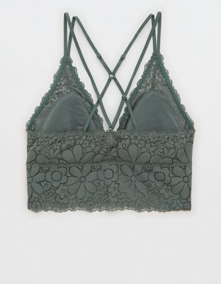 Aerie Candy Lace Padded Bralette