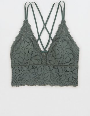 Aerie Candy Lace Padded Bralette