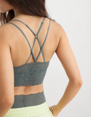 Aerie Candy Lace Padded Bralette