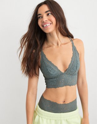 Aerie Candy Lace Padded Bralette