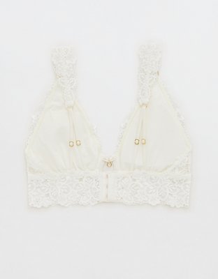 Aerie Lace Padded Plunge Bralette