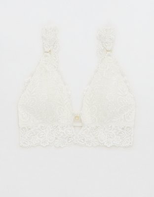 Aerie Lace Padded Plunge Bralette