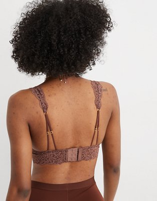 Aerie Lace Padded Plunge Bralette