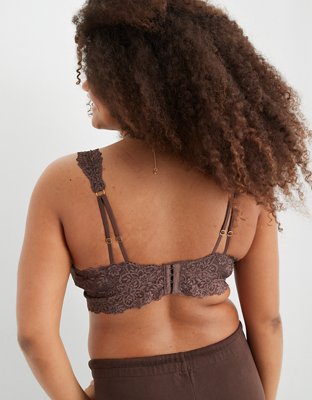 Aerie Lace Padded Plunge Bralette