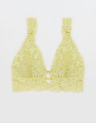 Aerie Lace Padded Plunge Bralette