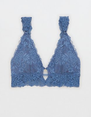 NWT teal Aerie lace bralette Size: Medium Retails - Depop