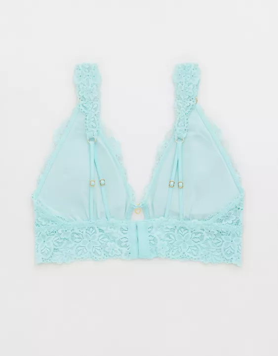 Aerie Lace Padded Plunge Bralette